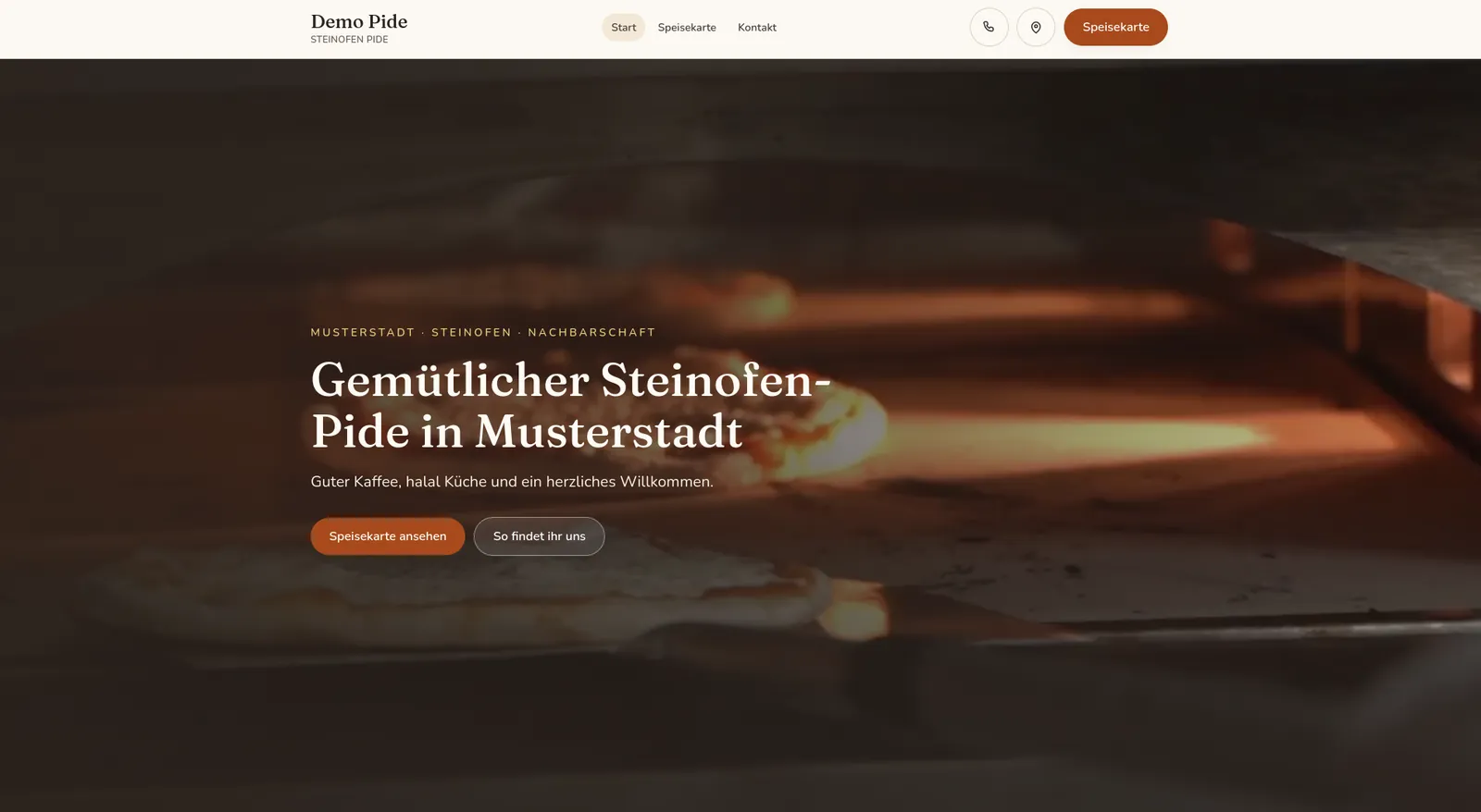 Steinofen Pide